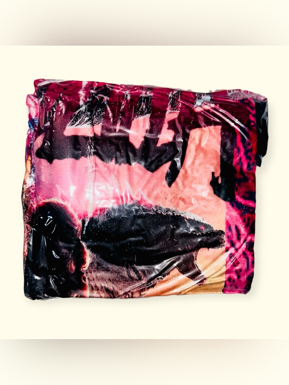 NIB Godzilla Fleece Blanket